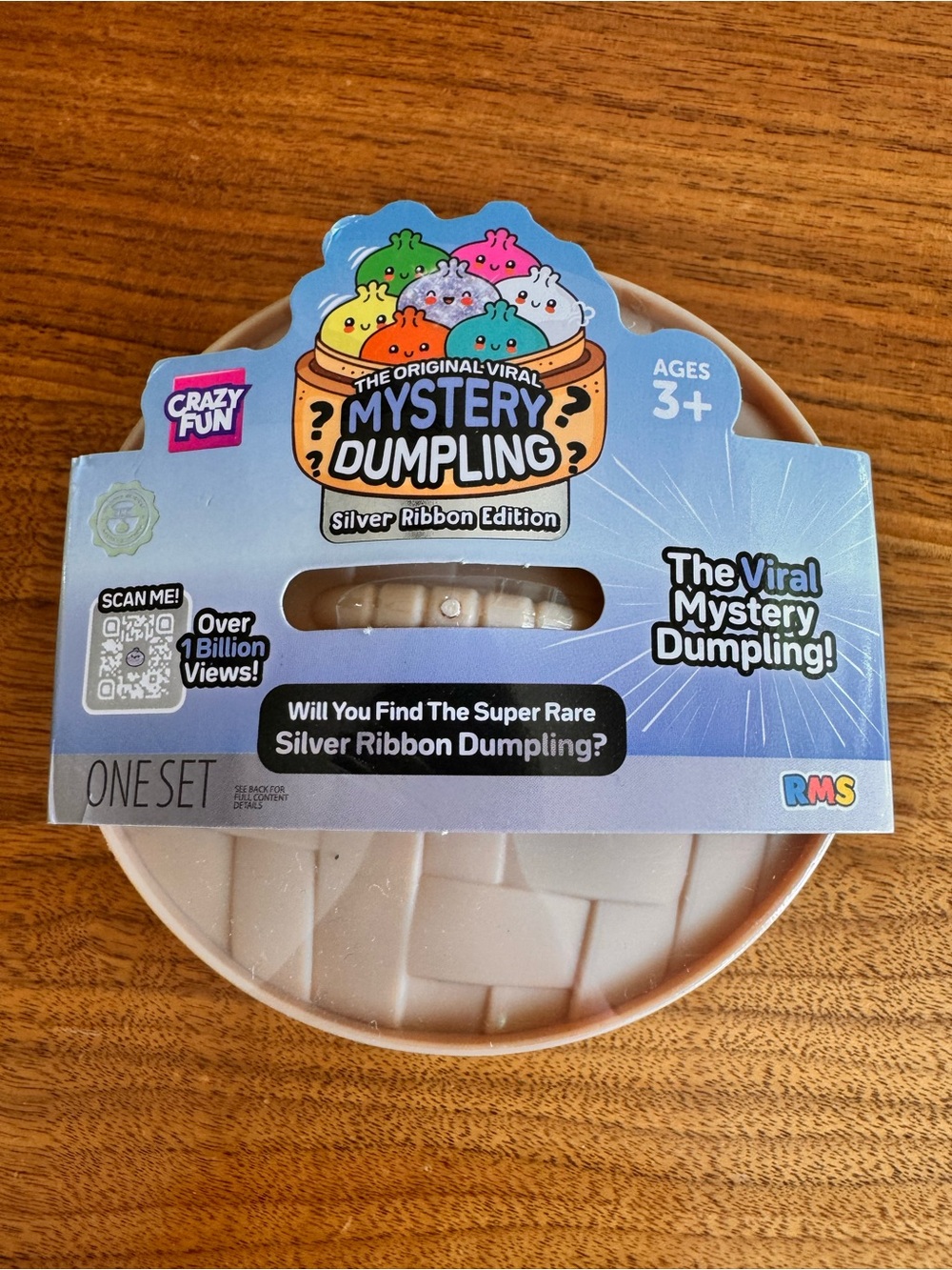 RMS Mystery Dumpling Silver Ribbon Edition Viral Squishy NWT Sealed